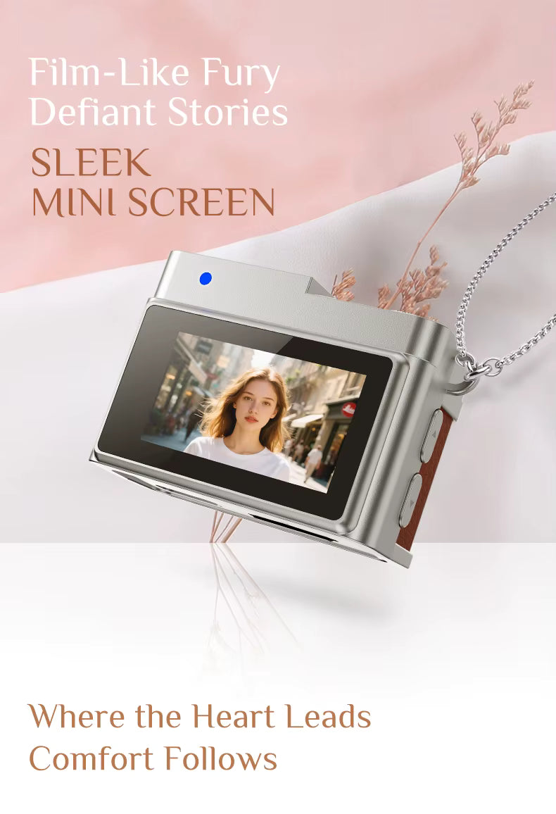 Retro MiniCam™ 3 – Mini HD Kamera i Nyckelringsstorlek (inkl. minneskort)