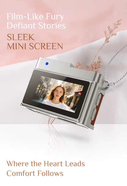 Retro MiniCam™ 3 – Mini HD Kamera i Nyckelringsstorlek (inkl. minneskort)