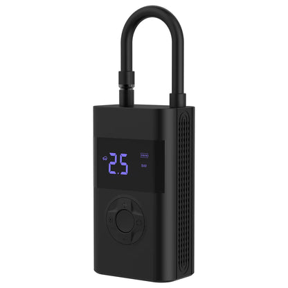 AirMaster – 3-i-1 Portabel Luftkompressor med Powerbank & Ficklampa