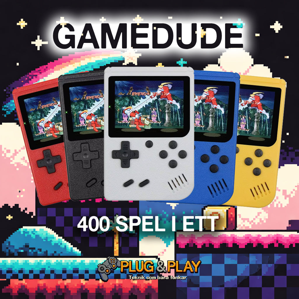 GameDude Lite™ – Smidig retroglädje i fickformat
