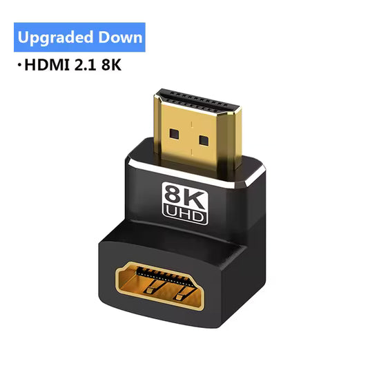 HDMI - Vinkeladapter 90° – 8K/60Hz & 4K/120Hz (HDMI 2.1)